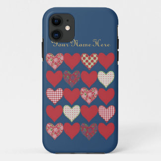 iPhone 5/5s Case to Personalize, Hearts and Roses