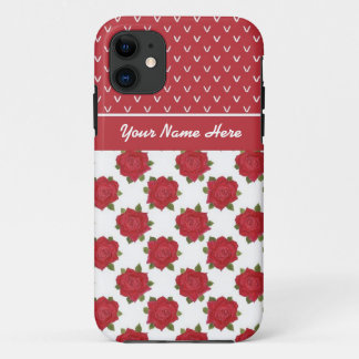 iPhone 5/5s Case to Personalize: Hearts and Roses