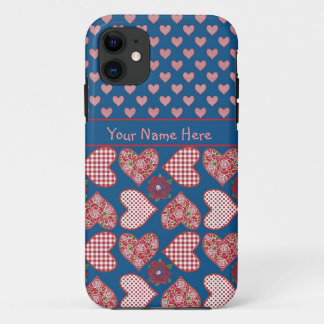 iPhone 5/5s Case to Personalize: Hearts and Roses