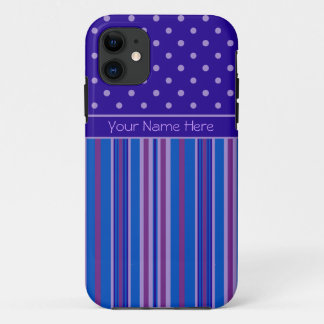 iPhone 5/5s Case to Personalize: Stripes, Polkas