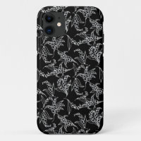 iPhone 5/5s Xtreme Case Lilies-of-the-Valley Black