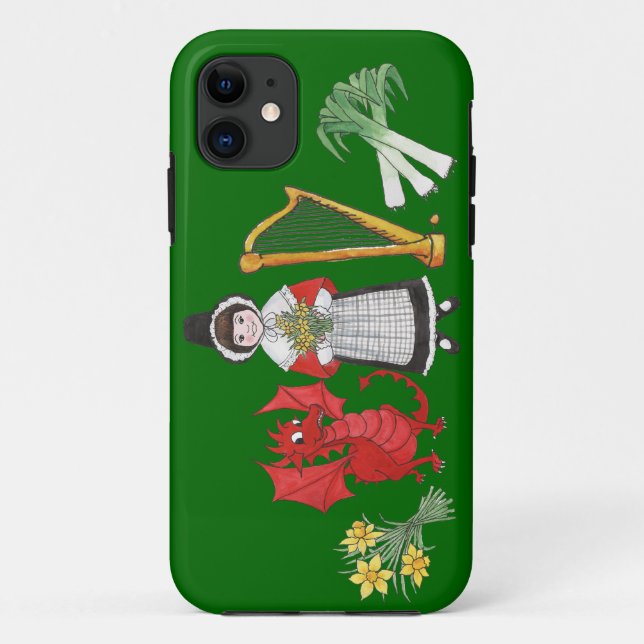 iPhone 5/5s Xtreme Case, Welsh Emblems Case-Mate iPhone Case (Back)
