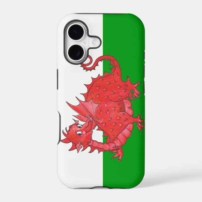 iPhone 5 Barely There Case, Cute Welsh Dragon Case (Back)