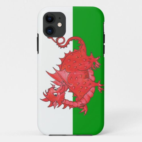 iPhone 5 Barely There Case Cute Welsh Dragon iPhone 11 Case
