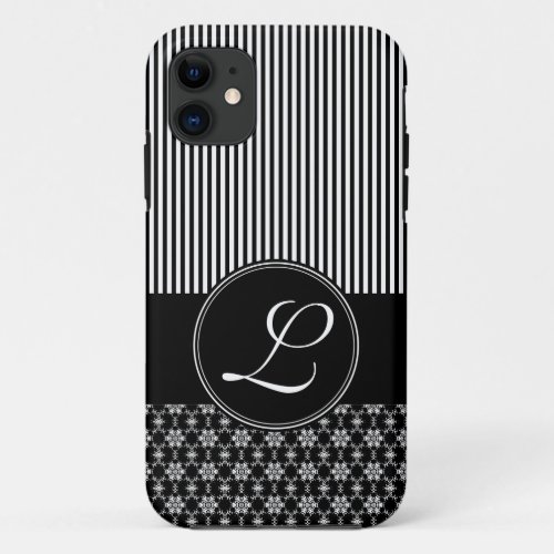 iPhone 5 Barely There Case Template Black White