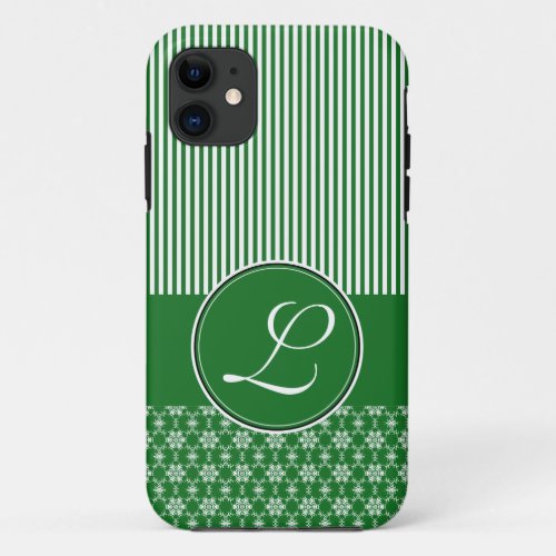 iPhone 5 Barely There Case Template Green Pattern