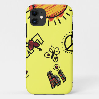 iPhone 5 Barely There ID Case, Summer Doodles 11 Case