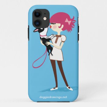 Iphone 5 Case: Boogie Loves All-mighty "boris" Iphone 11 Case by LiliChin at Zazzle