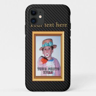 iPhone 5 case Carbon Picture Frame 3D