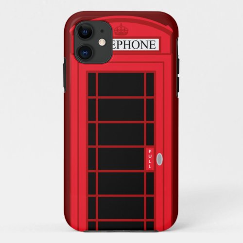 iPhone 5 Case Classic Red Public Telephone Box UK
