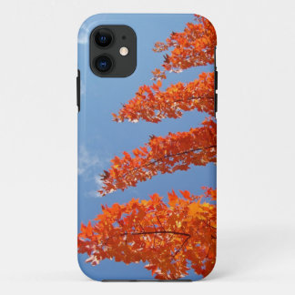 iPHONE 5 case Holiday gifts Orange Autumn Leaves