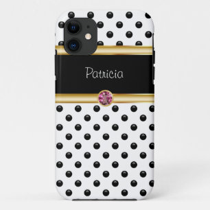 iPhone 5 Case Jeweled Monogram