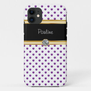 iPhone 5 Case Jeweled Monogram