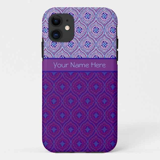 iPhone 5 Case-Mate Case Purple Ogees, Personalize (Back)
