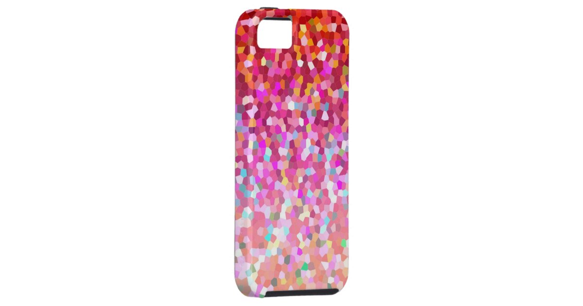 iPhone 5 Case Mosaic Sparkley Texture | Zazzle