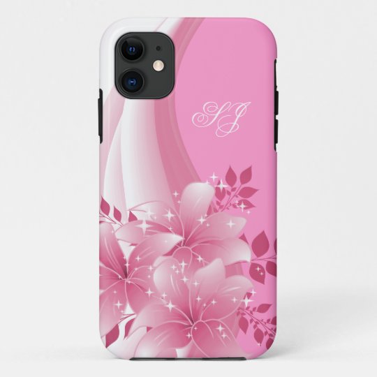 iPhone 5 Case Pretty Pink Floral | Zazzle.com