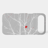 iPhone 5 Case Red Bird in Snow (Back (Horizontal))