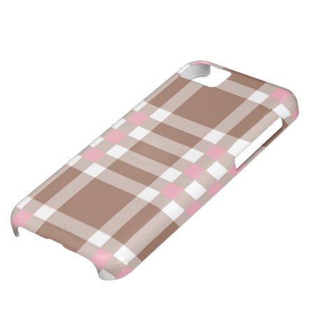 Iphone 5 Case - Solid Plaid - Seahorsess