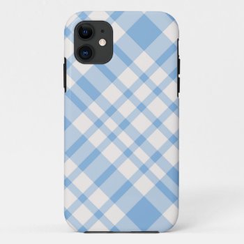 Iphone 5 Case - Solid Plaid - Seasalt by SixCentsStudio at Zazzle