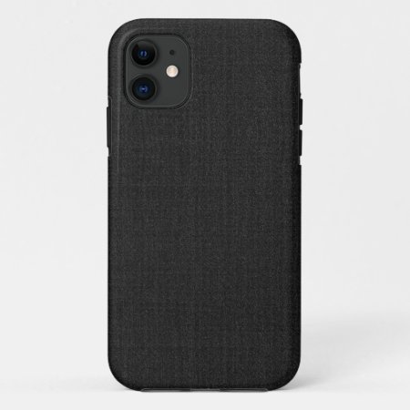 Iphone 5 Case - Textured Solid - Black