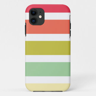 iPhone 5 case with colorful stripes