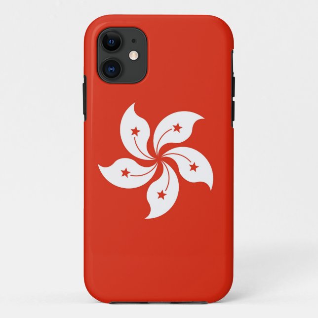 IPhone 5 Case with Flag of Hong Kong, China (Back)