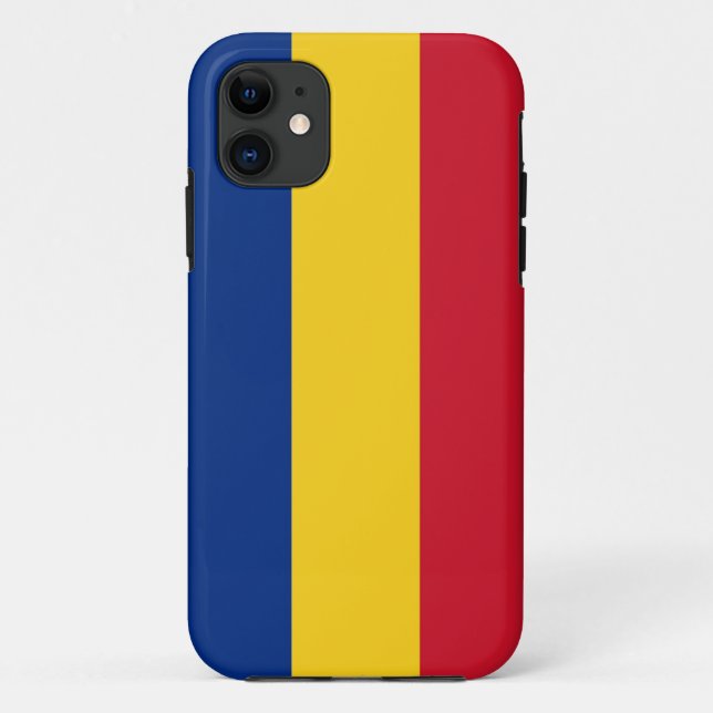 IPhone 5 Case with Flag of Romania (Back)