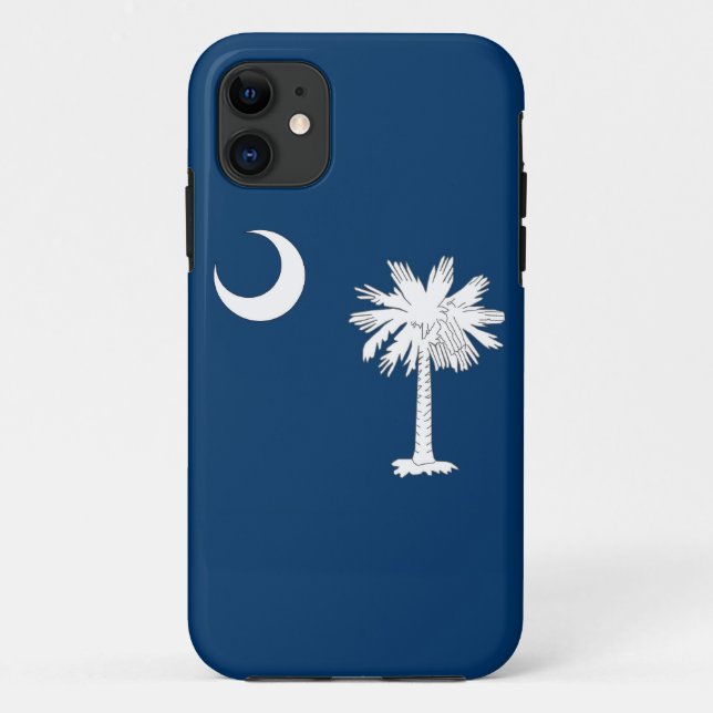 IPhone 5 Case with Flag of South Carolina (Back)