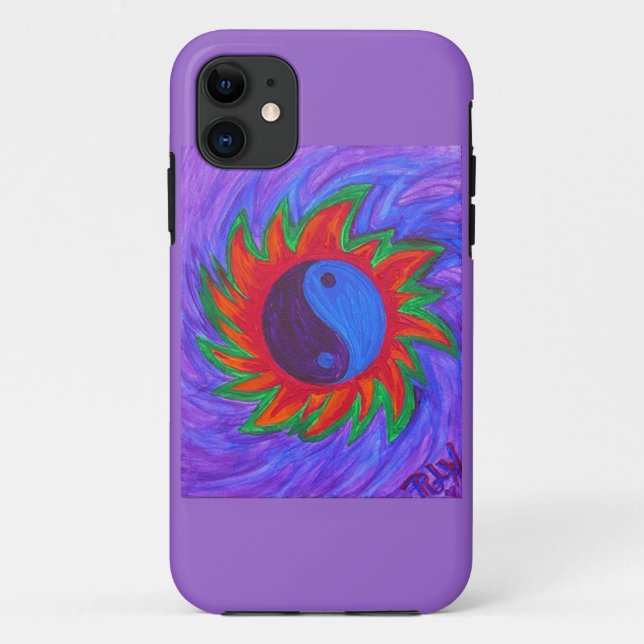 iPhone 5 Case - Yin & Yang Energy (Back)