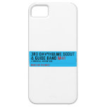 3rd Davyhulme Scout & Guide Band  iPhone 5 Cases