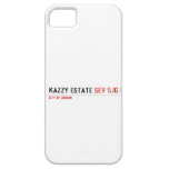 KAZZY ESTATE  iPhone 5 Cases