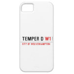 TEMPER D  iPhone 5 Cases
