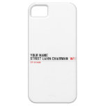 Your Name Street Layin chairman   iPhone 5 Cases