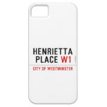 Henrietta  Place  iPhone 5 Cases