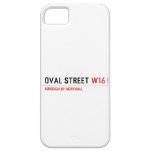 Oval Street  iPhone 5 Cases