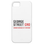 George  Street  iPhone 5 Cases
