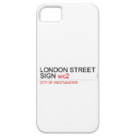 LONDON STREET SIGN  iPhone 5 Cases