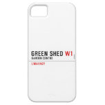 green shed  iPhone 5 Cases