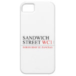 SANDWICH STREET  iPhone 5 Cases