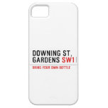 Downing St,  Gardens  iPhone 5 Cases