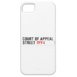 COURT OF APPEAL STREET  iPhone 5 Cases