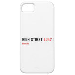 High Street  iPhone 5 Cases