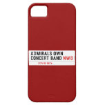 ADMIRALS OWN  CONCERT BAND  iPhone 5 Cases