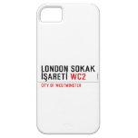 LONDON SOKAK İŞARETİ  iPhone 5 Cases