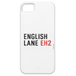 English  Lane  iPhone 5 Cases