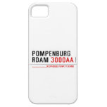 POMPENBURG rdam  iPhone 5 Cases