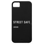Street Safe  iPhone 5 Cases