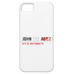 John ❤️ Aey  iPhone 5 Cases