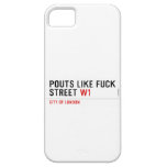 Pouts like fuck Street  iPhone 5 Cases