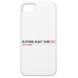 Bleeding heart yard  iPhone 5 Cases